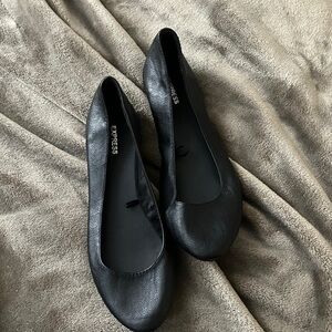 Express Elegant Black Flats